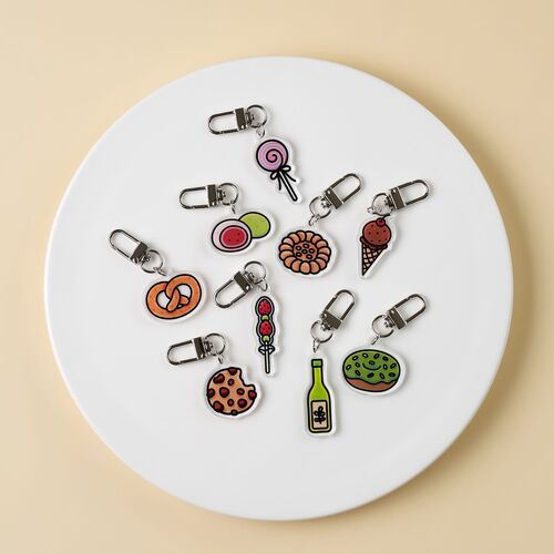 Food Acrylic Key Ring v3 - Image 3