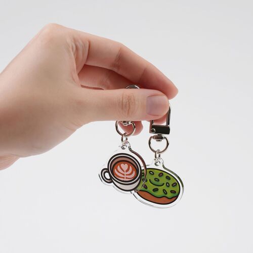 Food Acrylic Key Ring v3 - Image 2