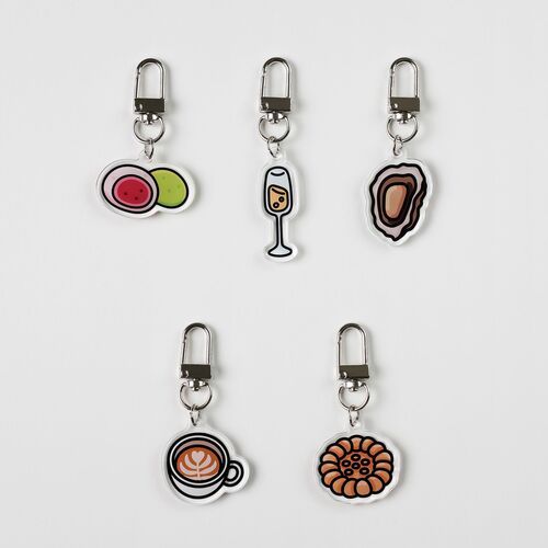 Food Acrylic Key Ring v3 - Image 8