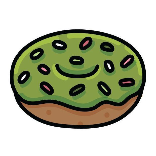 17 Matcha Donut