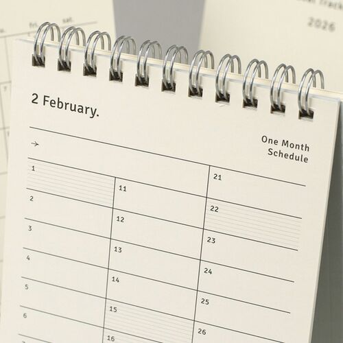 2026 One Month Goal Tracker Standing Calendar - Image 13