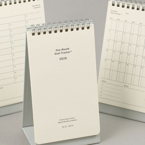 2026 One Month Goal Tracker Standing Calendar - Image 14