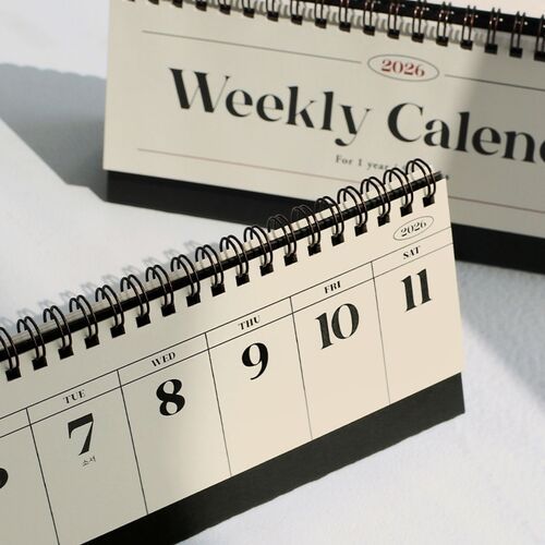 2026 Retro Weekly Standing Calendar - Image 4