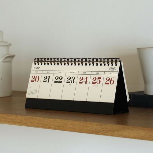 2026 Retro Weekly Standing Calendar - Image 8