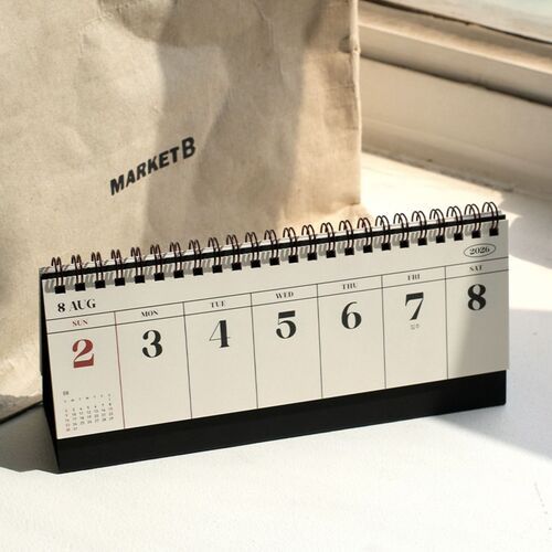 2026 Retro Weekly Standing Calendar - Image 10