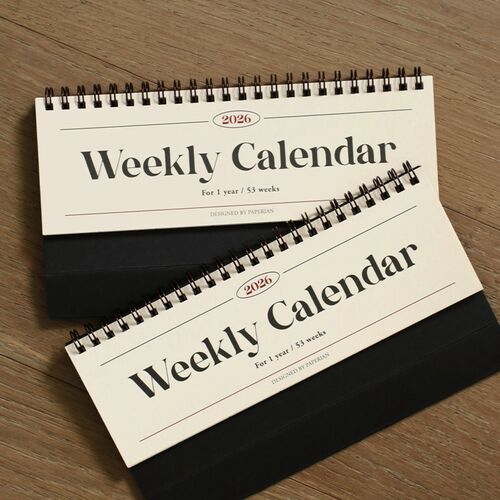 2026 Retro Weekly Standing Calendar - Image 11