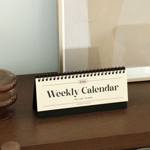 2026 Retro Weekly Standing Calendar - Image 3