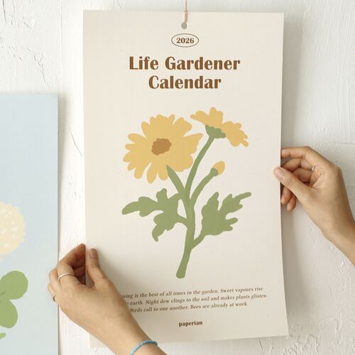 2026 Life Gardener Wall Calendar