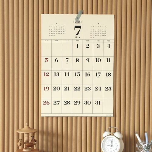 2026 XL Retro Wall Calendar - Image 2