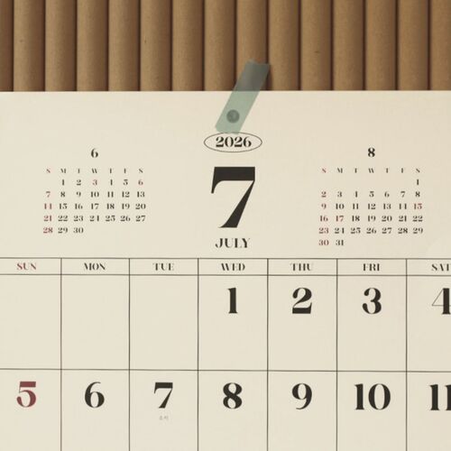 2026 XL Retro Wall Calendar - Image 11