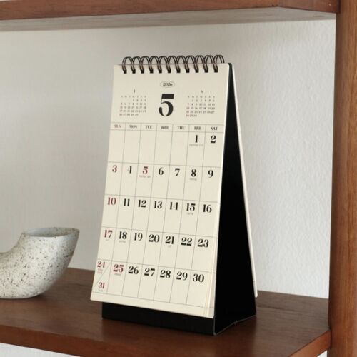 2026 Retro Monthly Standing Calendar - Image 5