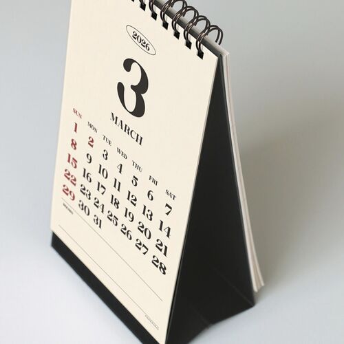 2026 Retro Monthly Standing Calendar - Image 8