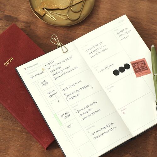 2026 Attitude Pocket Hardcover Weekly Planner - Image 3