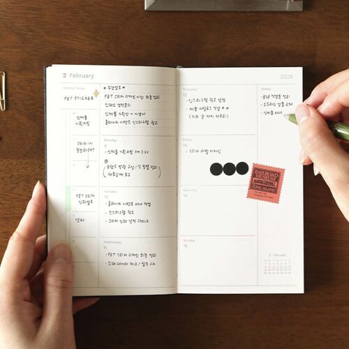 2026 Attitude Pocket Hardcover Weekly Planner - Image 13