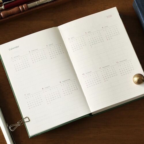 2026 Attitude A6 Hardcover Daily Planner - Image 11