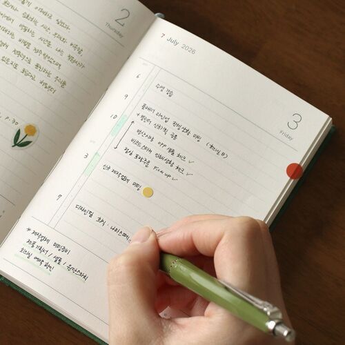 2026 Attitude A6 Hardcover Daily Planner - Image 15