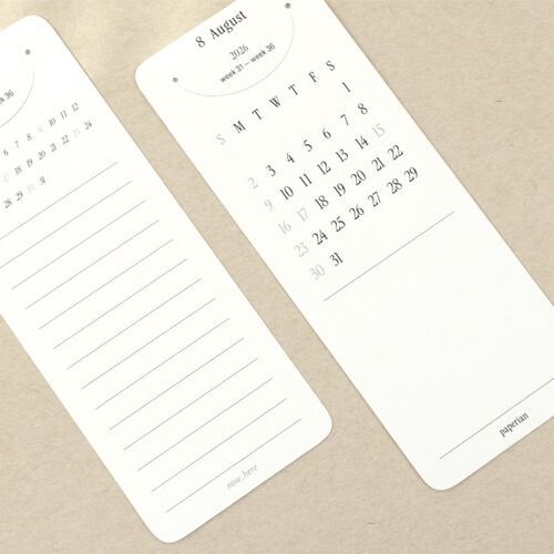 2026 Calendar Bookmark Set - Image 5