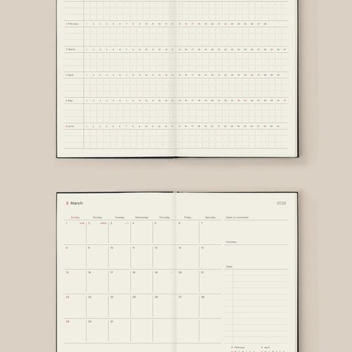 2026 Attitude B6 Hardcover Weekly Planner - Image 16
