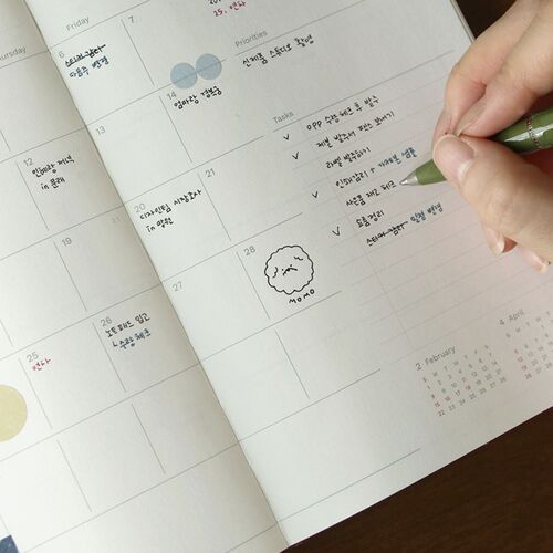 2026 Attitude B6 Hardcover Weekly Planner - Image 13