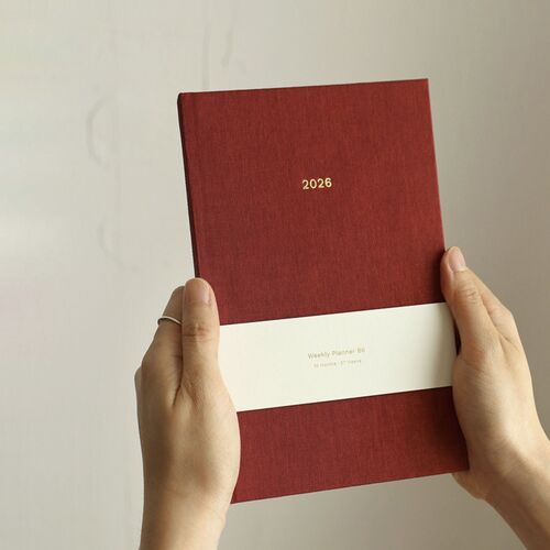 2026 Attitude B6 Hardcover Weekly Planner - Image 4