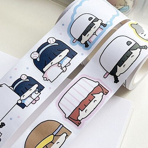 Girl Themed Kiss Cut Masking Tape v2 - Image 3