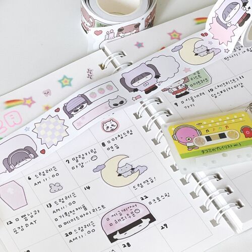 Girl Themed Paper Sticker Roll - Image 4