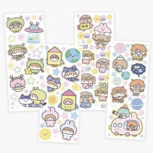 Kawaii Alien Research Lab Sticker - Image 1