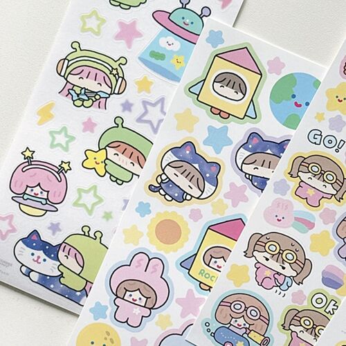 Kawaii Alien Research Lab Sticker - Image 5
