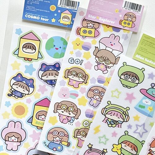 Kawaii Alien Research Lab Sticker - Image 4