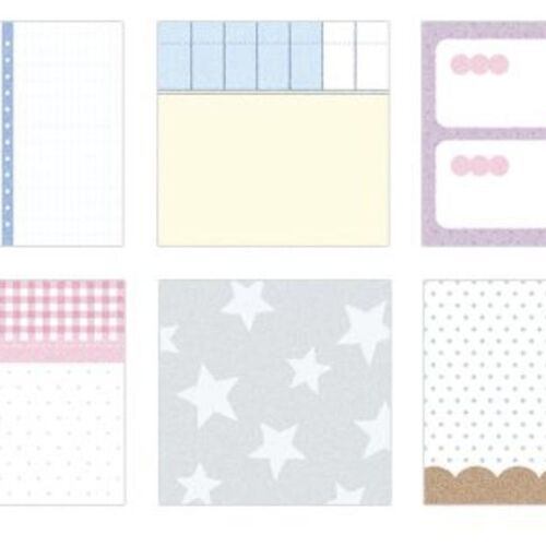 20pcs Themed Paper Sticker Set - Image 3