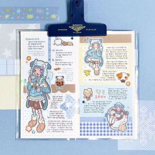 20pcs Themed Paper Sticker Set - Image 17