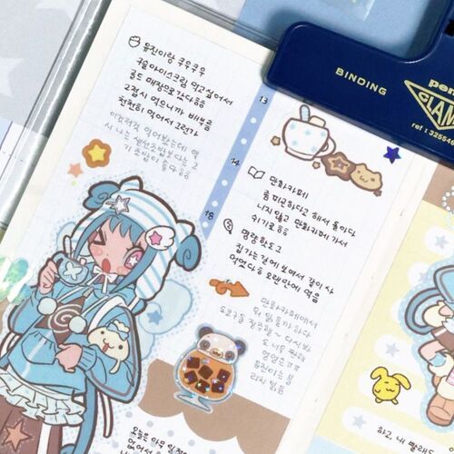 20pcs Themed Paper Sticker Set - Image 18