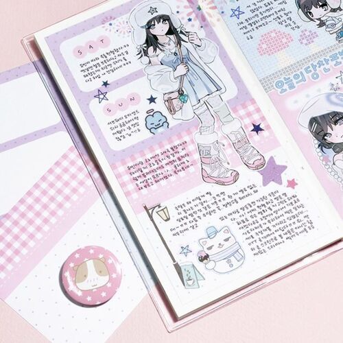 20pcs Themed Paper Sticker Set - Image 19