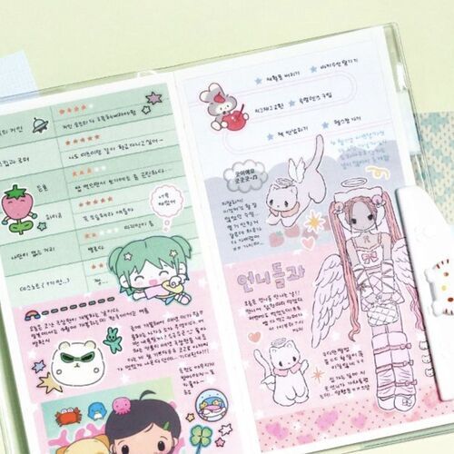 20pcs Themed Paper Sticker Set - Image 21