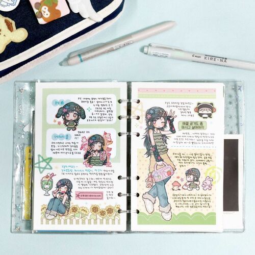 20pcs Themed Paper Sticker Set - Image 22