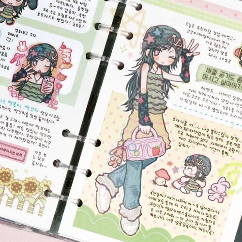 20pcs Themed Paper Sticker Set - Image 23