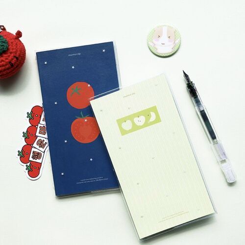 Fountain Friendly Zip Grid Notebook - Image 1