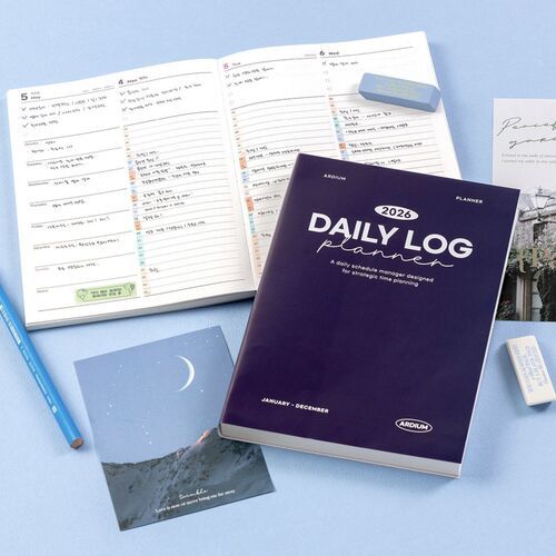 2026 Daily Log Time Planner