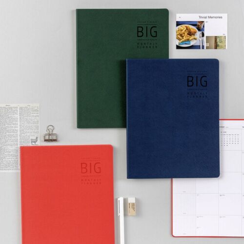 2026 Big Leather Monthly Planner