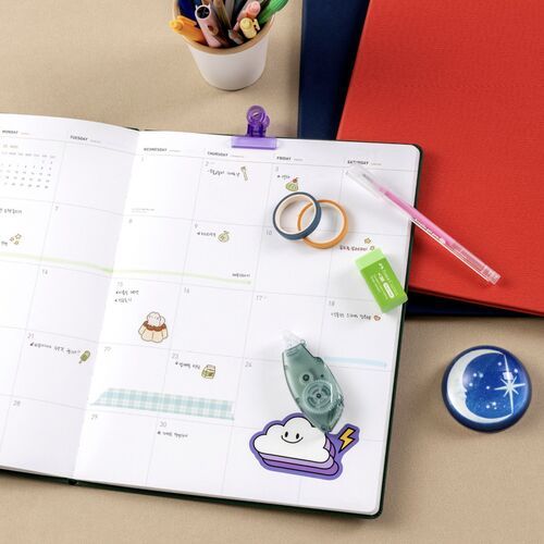 2026 Big Leather Monthly Planner - Image 10