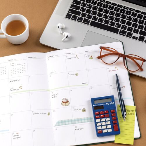 2026 Big Leather Monthly Planner - Image 8