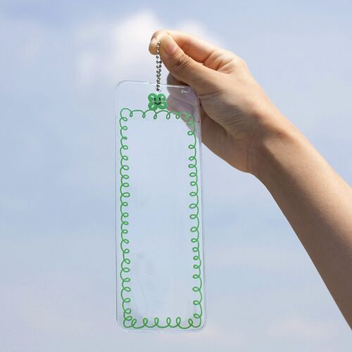 4 Cut Slim Photo Holder Key Chain - Image 9