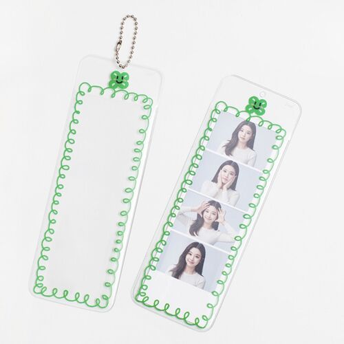 4 Cut Slim Photo Holder Key Chain - Image 4
