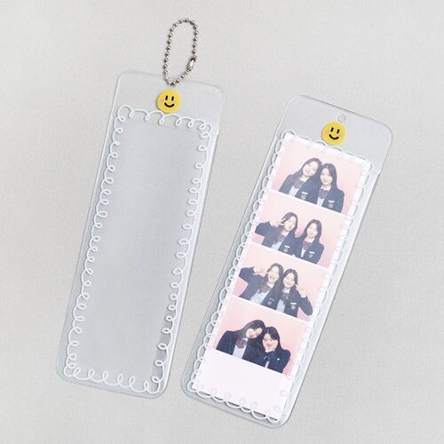 4 Cut Slim Photo Holder Key Chain - Image 6
