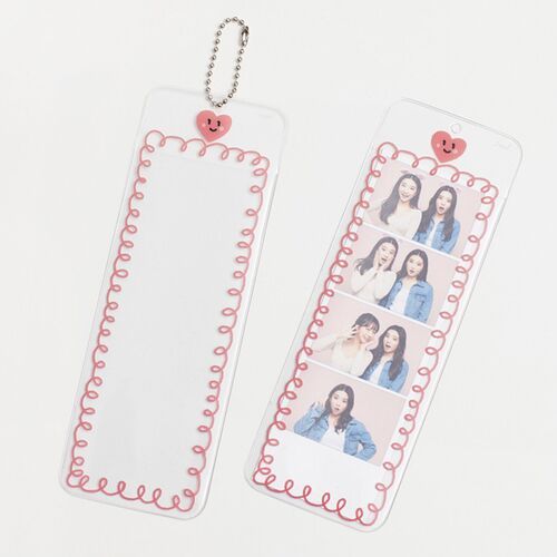 4 Cut Slim Photo Holder Key Chain - Image 5