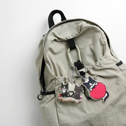 Lana & Tuxedo Cat Soft Travel Tag - Image 10