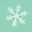 Mint Snowflakes