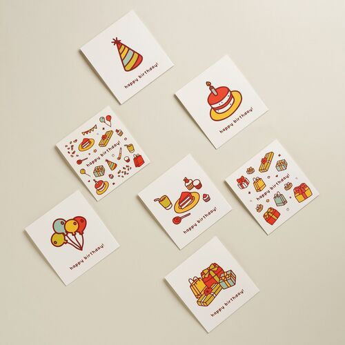 2pcs Birthday Mini Card Set - Image 2
