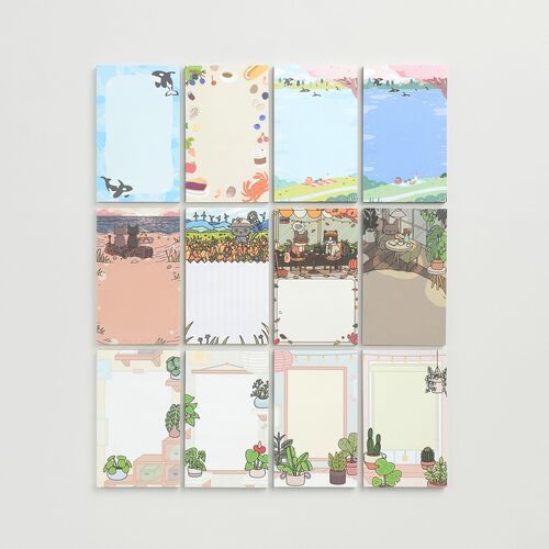 Lana & Tuxedo Cat Memo Pad - Image 3