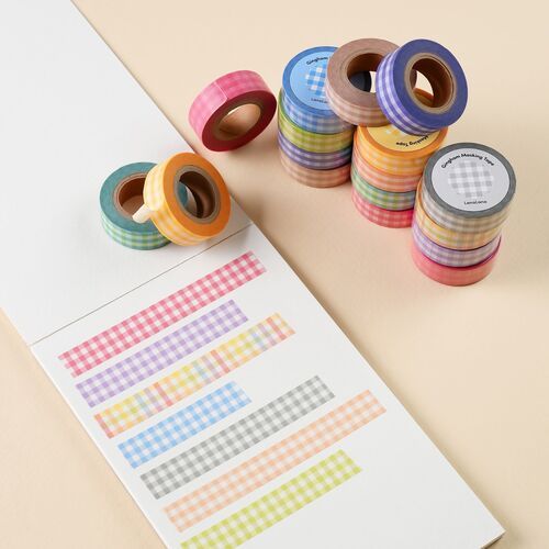 Gingham Masking Tape